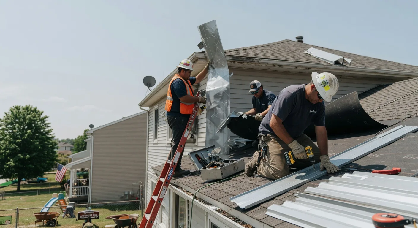 Metal Roofing Installation in Wall, TX near me